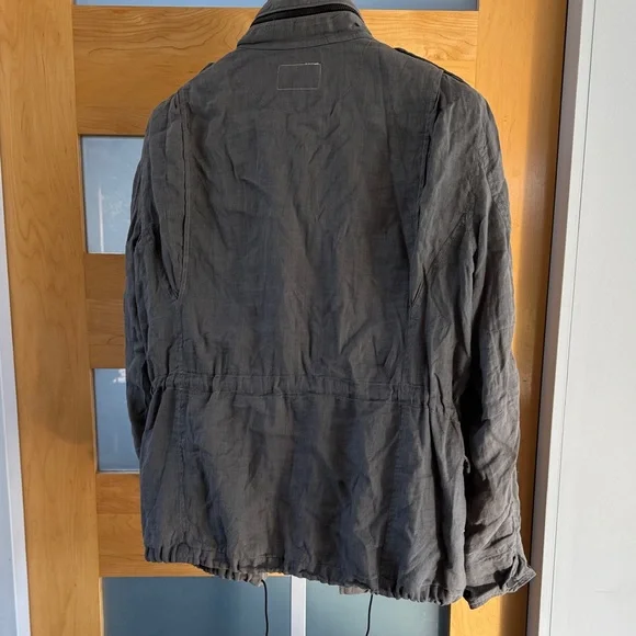 rag & bone Slate Gray Military Jacket - Picture 6 of 6
